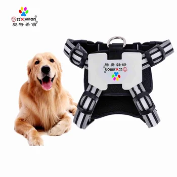 Сбруя Кучета led жилетка за обслужване на кучета на акумулаторни системи за персонални светлина Голямо Куче Отражението